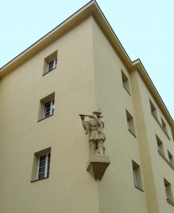 Der Flötenspieler mitten in Favoriten
